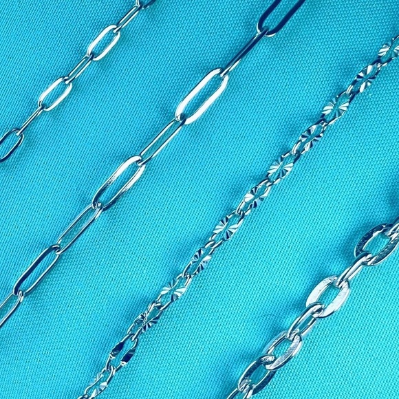 Dripping in Silver Necklace - Picture 11 of 12